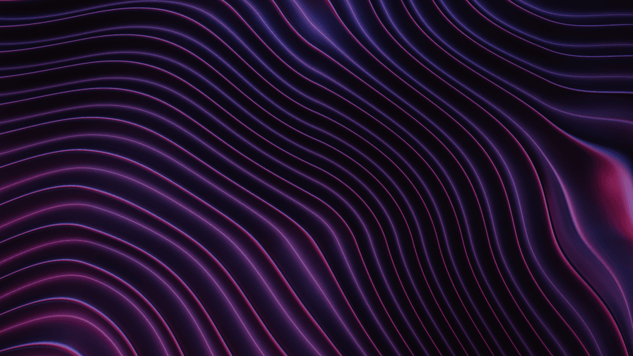 Abstract waves with purple lighting.